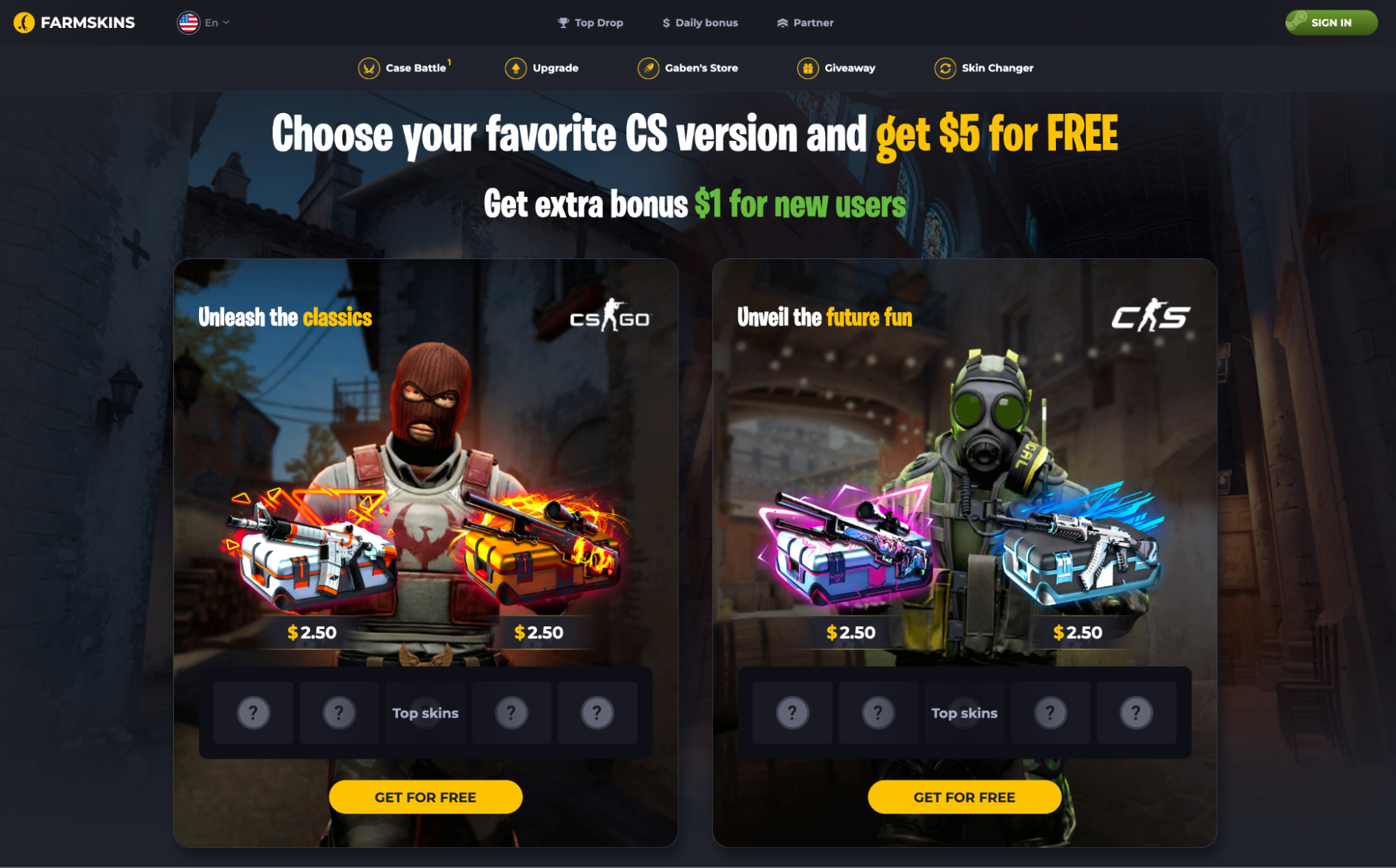 FarmSkins Promo Code for April 2024: Get Free Cases and Bonuses | CS2 Cases