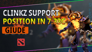 Clinkz - the most unusual support of the new patch 7.33c