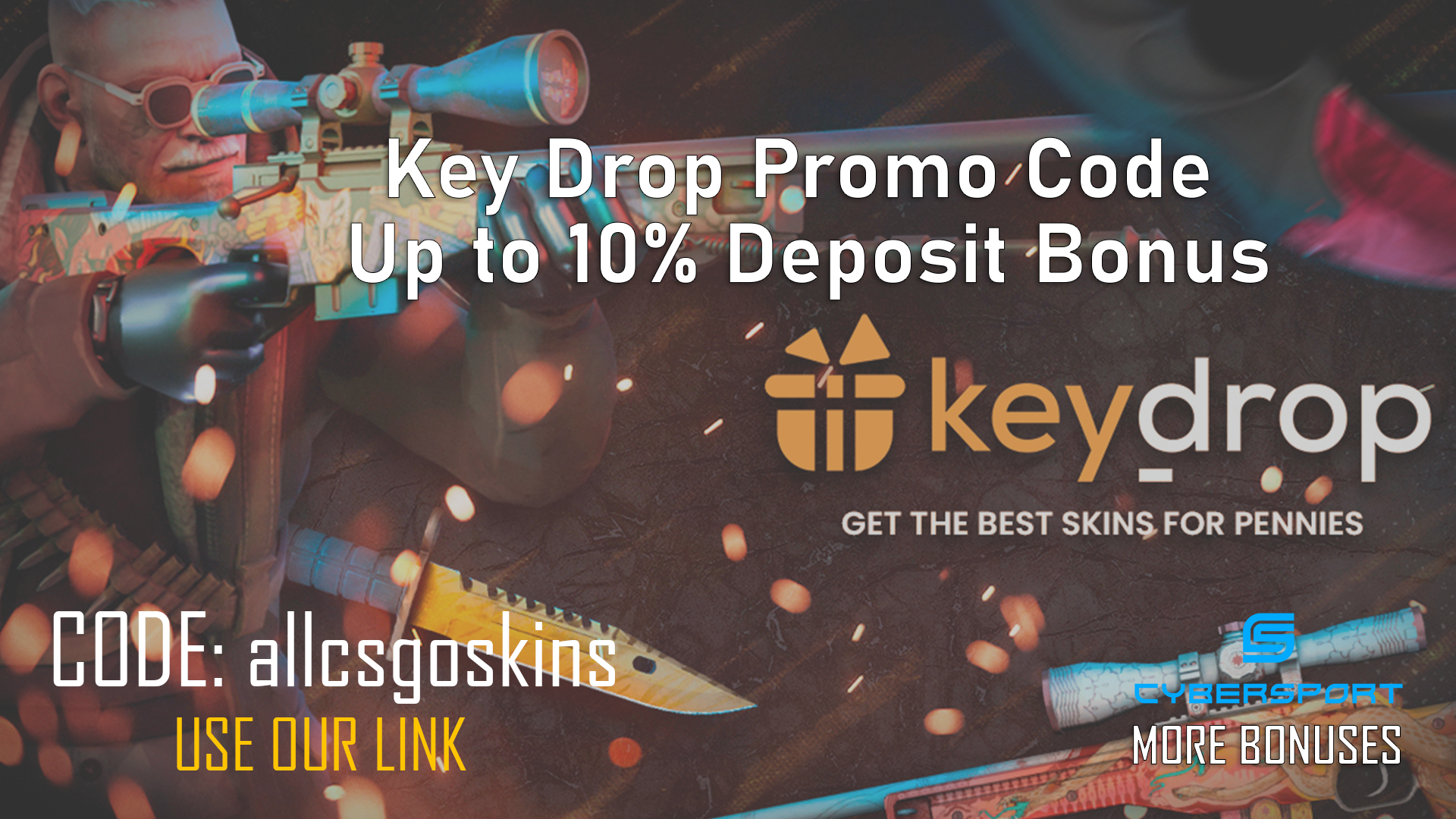 How to use Key-Drop referral code?