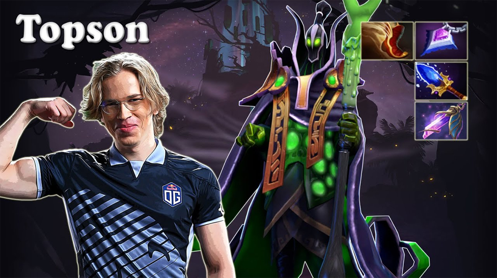 "How to" play mid as Topson Rubick: best Dota 2 games