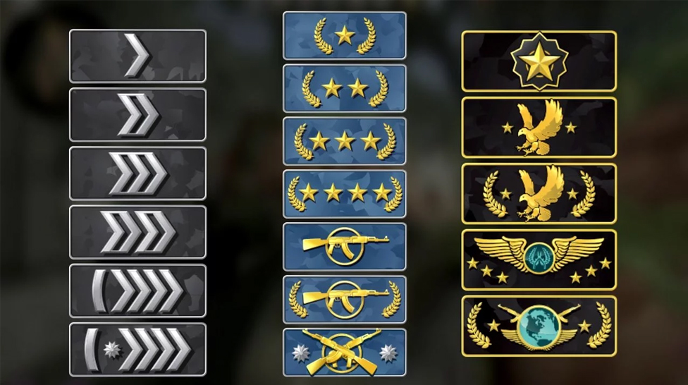 New rank-up system in CS:GO