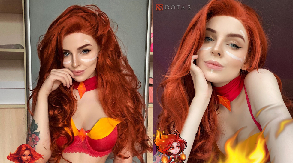 Lina the Slayer: Fire and Ice, together again
