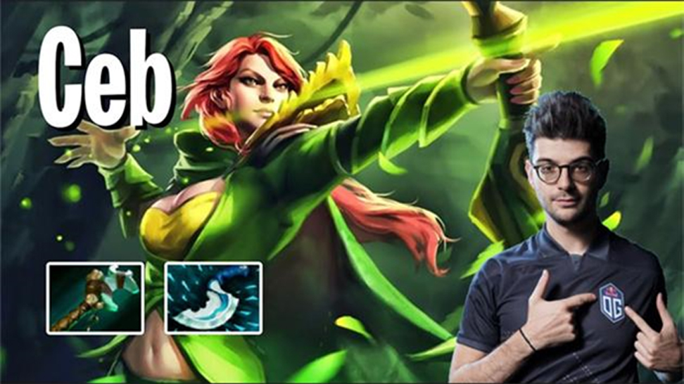 How OG.Ceb realized the powerness of Windranger in Pro Dota