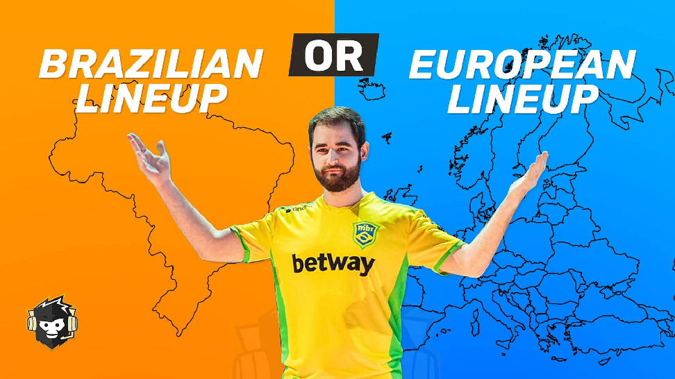 Brazilian vs European in CS:GO