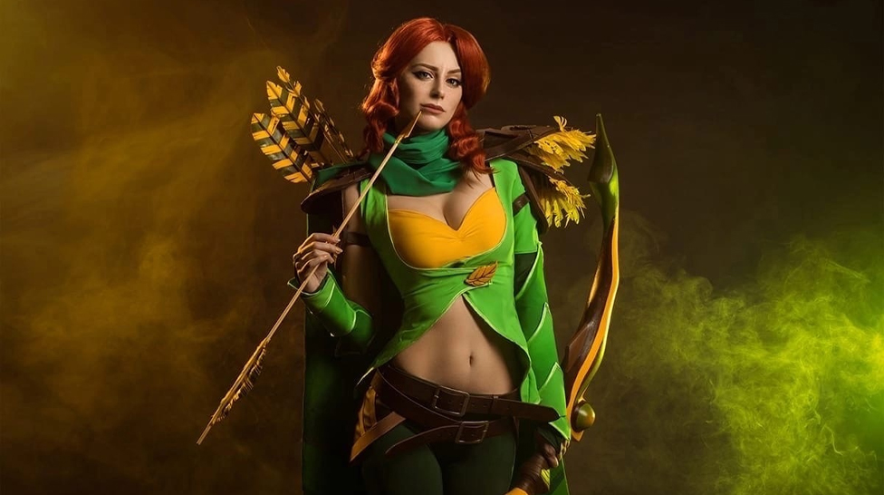 Windranger Dota 2 cosplay by Fushi