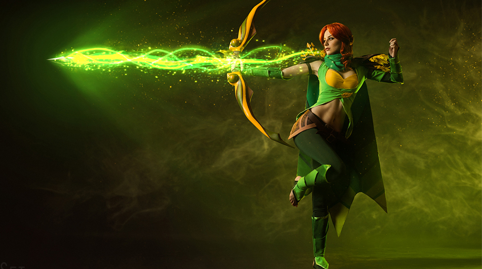 Windranger Dota 2 cosplay by Fushi