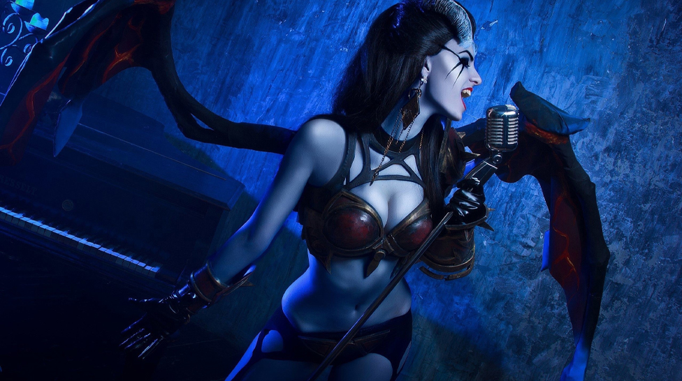 Queen of Pain Dota cosplay by MightyRaccoon