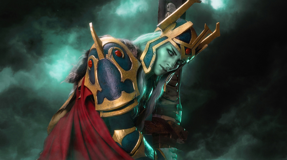 Wraith King Dota 2 cosplay by Monolori