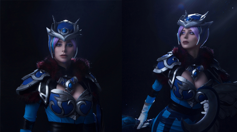 Dota 2 Luna Moonfang cosplay by Fishy