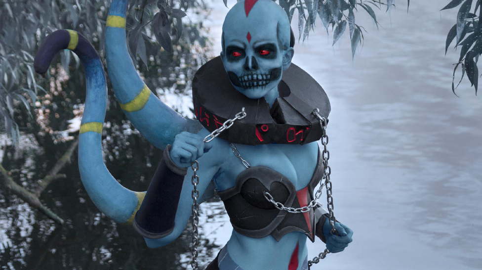 Dota 2 Lich female cosplay by Kleophina