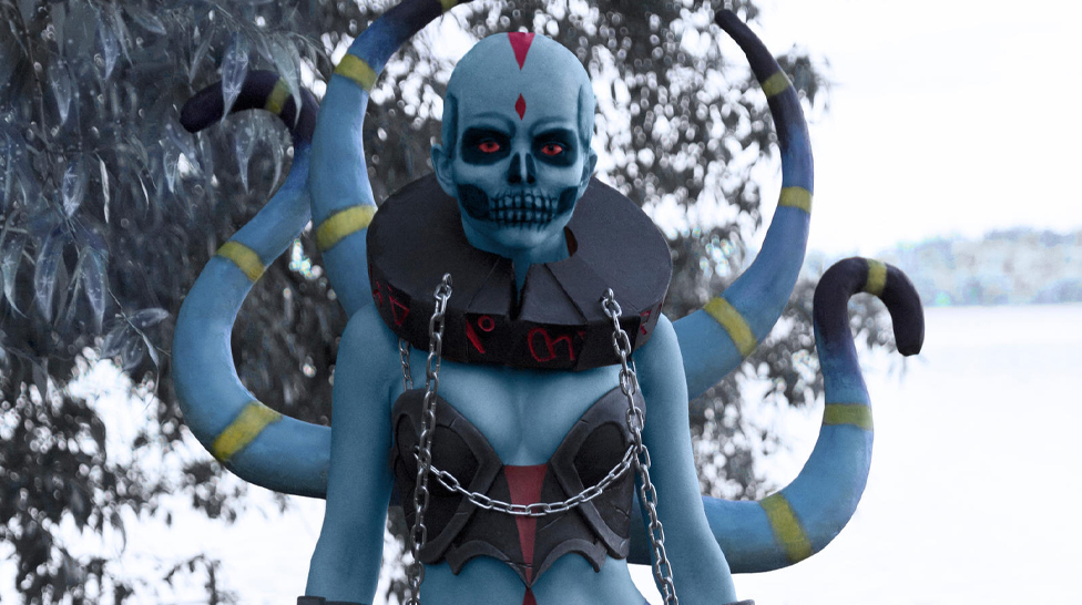 Dota 2 Lich female cosplay by Kleophina