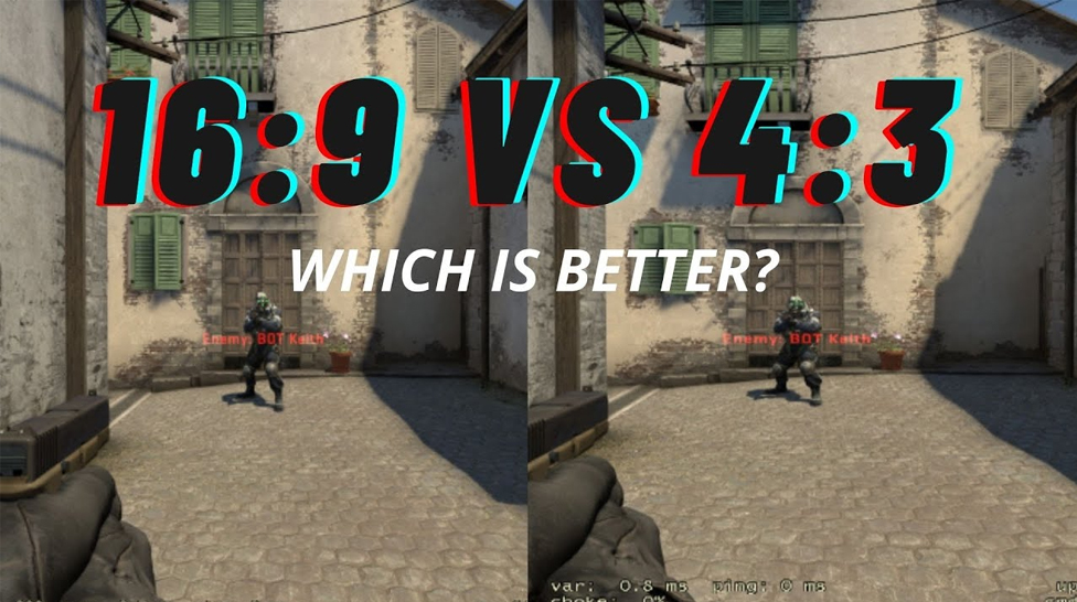 16:9 vs 4:3: what is better in CS:GO