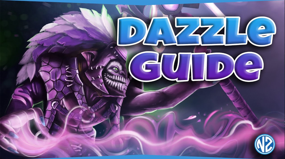 Dazzle hard support gameplay patch 7.32c
