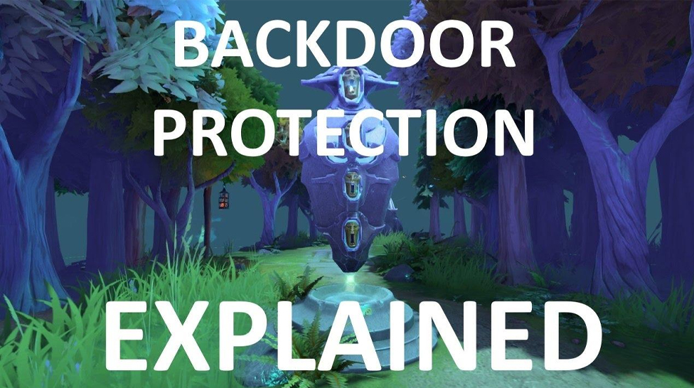 Why do we need to fix backdoor protection?