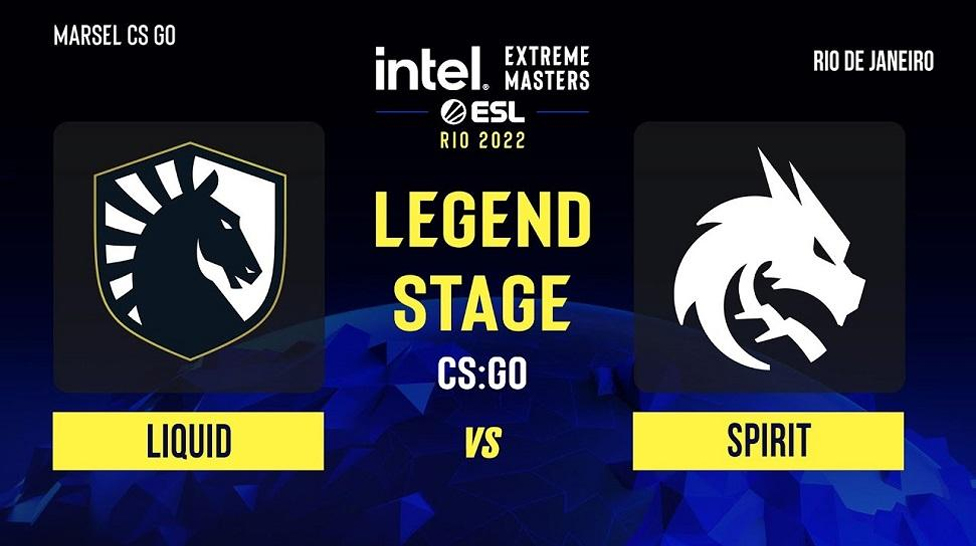 Liquid vs Spirit: BO3 - IEM Rio Major 2022