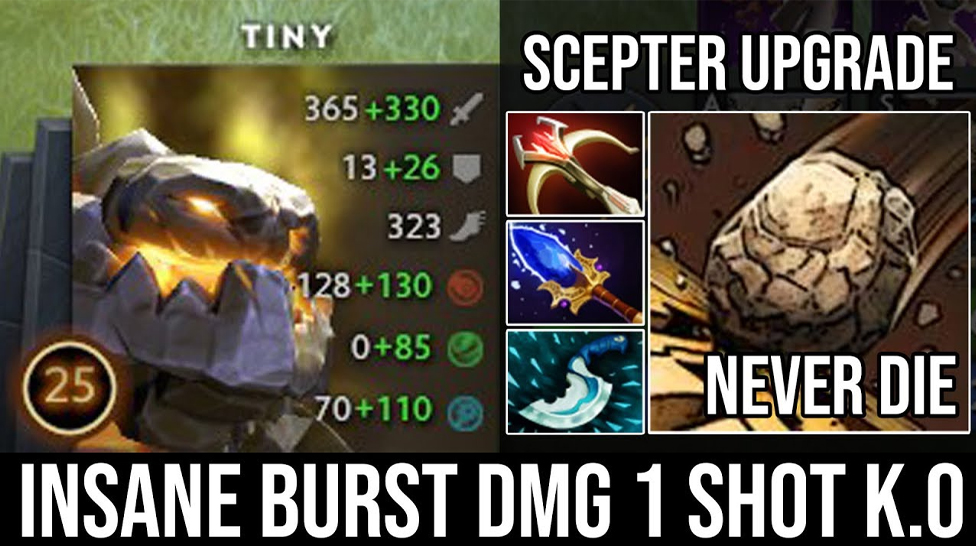 Tiny's Aghanim’s Scepter - imba of the current patch