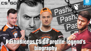 PashaBiceps CS:GO profile: legend's biography