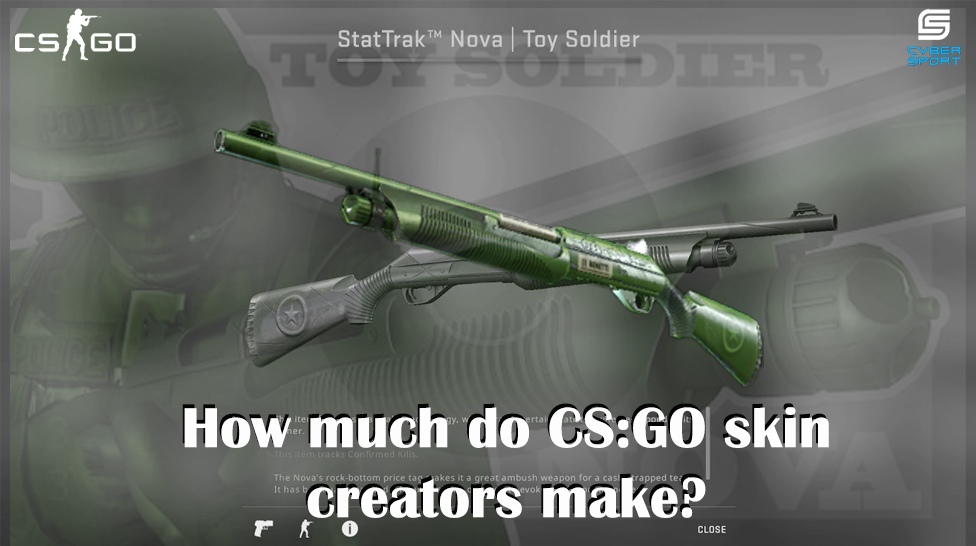 How much do CS:GO skin creators make?