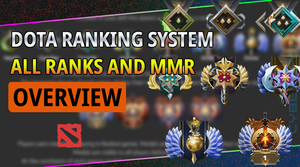 DOTA 2 RANKS OVERVIEW