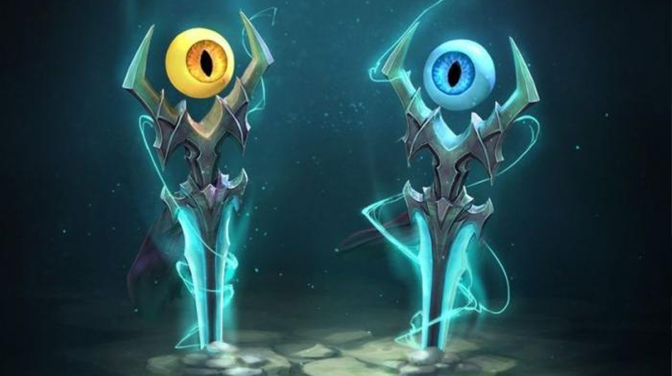 Dota analyst shared a bug with Observer Ward that cut half of vision