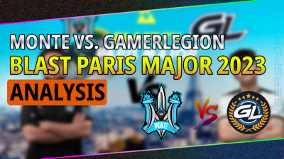 MONTE VS. GAMERLEGION: BLAST PARIS MAJOR 2023 MATCH POST-ANALYSIS