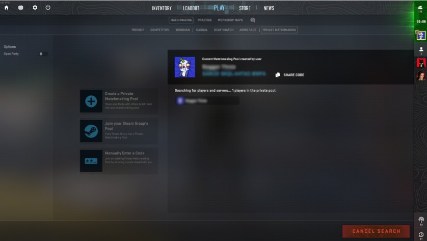 How to Play Private Match CS2?