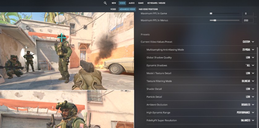 Best CS2 Video Settings