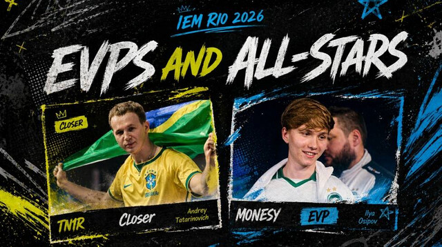 The EVPs and All-Stars of IEM Rio 2026
