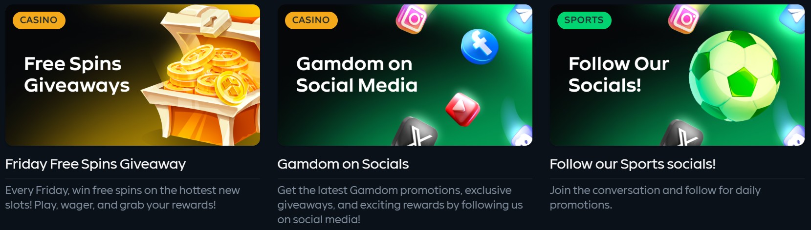 GamDom Promo Code