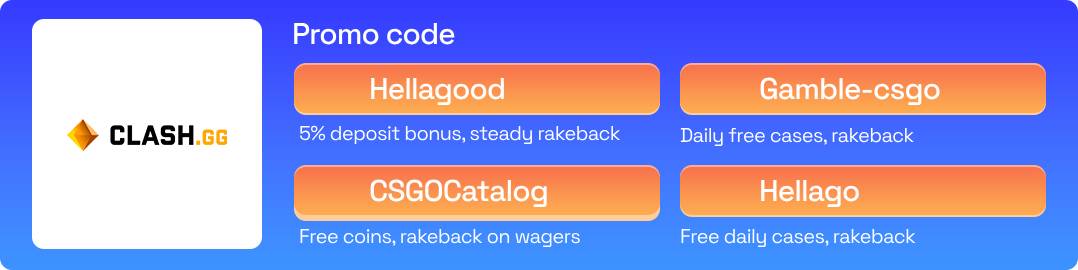 ClashGG promo codes