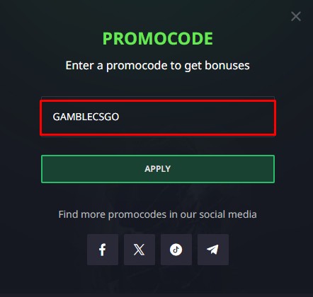 Hellcase Promo Code "gamblecsgo"