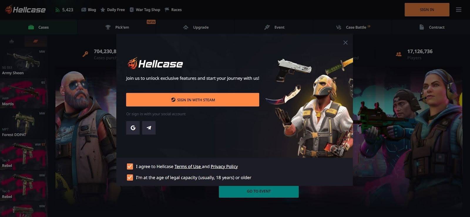 Hellcase Promo Codes