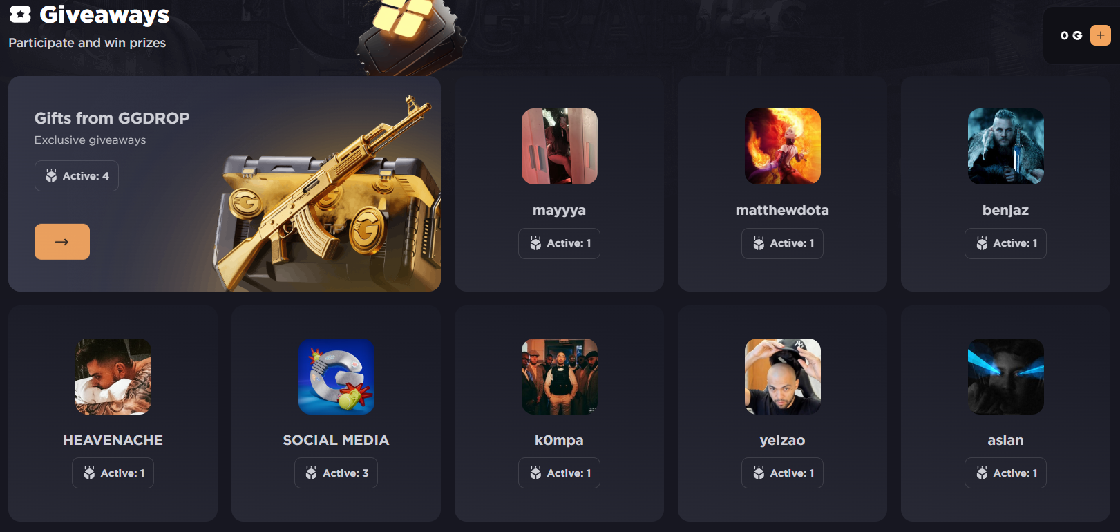 GGDrop Promo Code - Free Cases