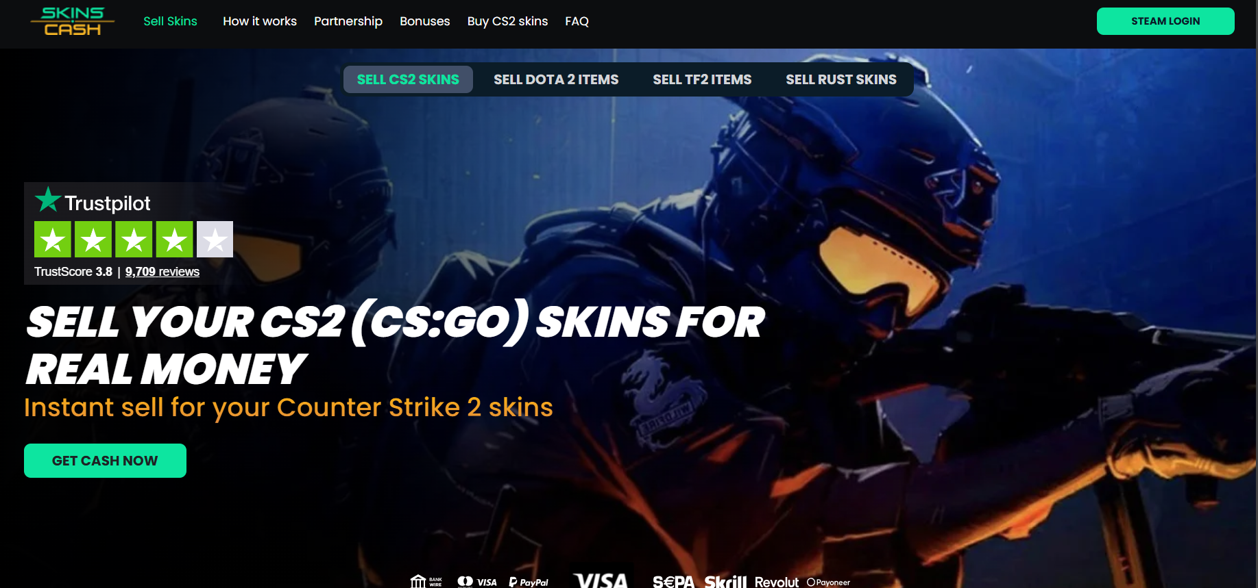 Skins.Cash Promo Codes (January 2026): Convert Skins to Cash + Bonuses