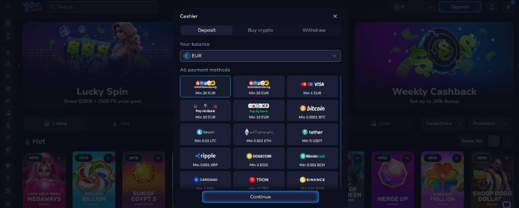 7Bit Casino Bonus Code "HELLA": Get up to 5 BTC + 100 Free Spins