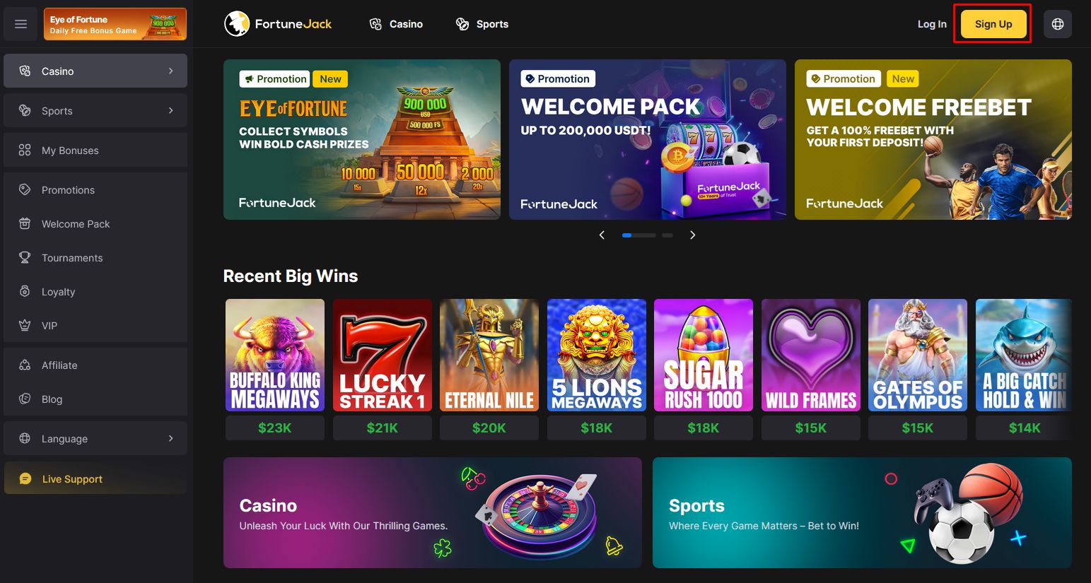 FortuneJack Promo Code "Hella_130"