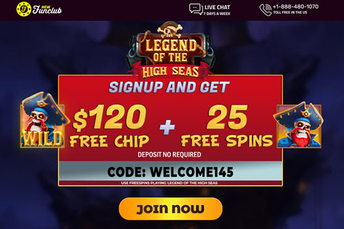 New Funclub Casino Review and No Deposit Bonus