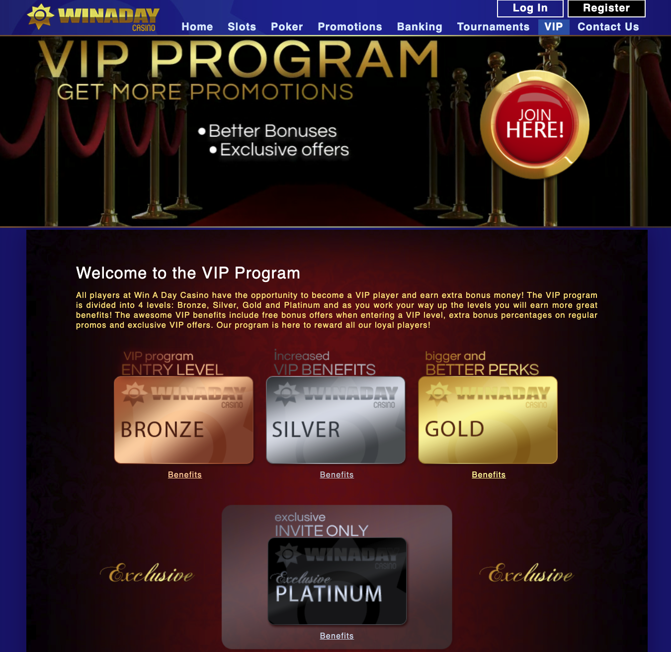Win a Day Casino Review: Claim up to $500 FREE Winaday Casino Deposit Bonus valid