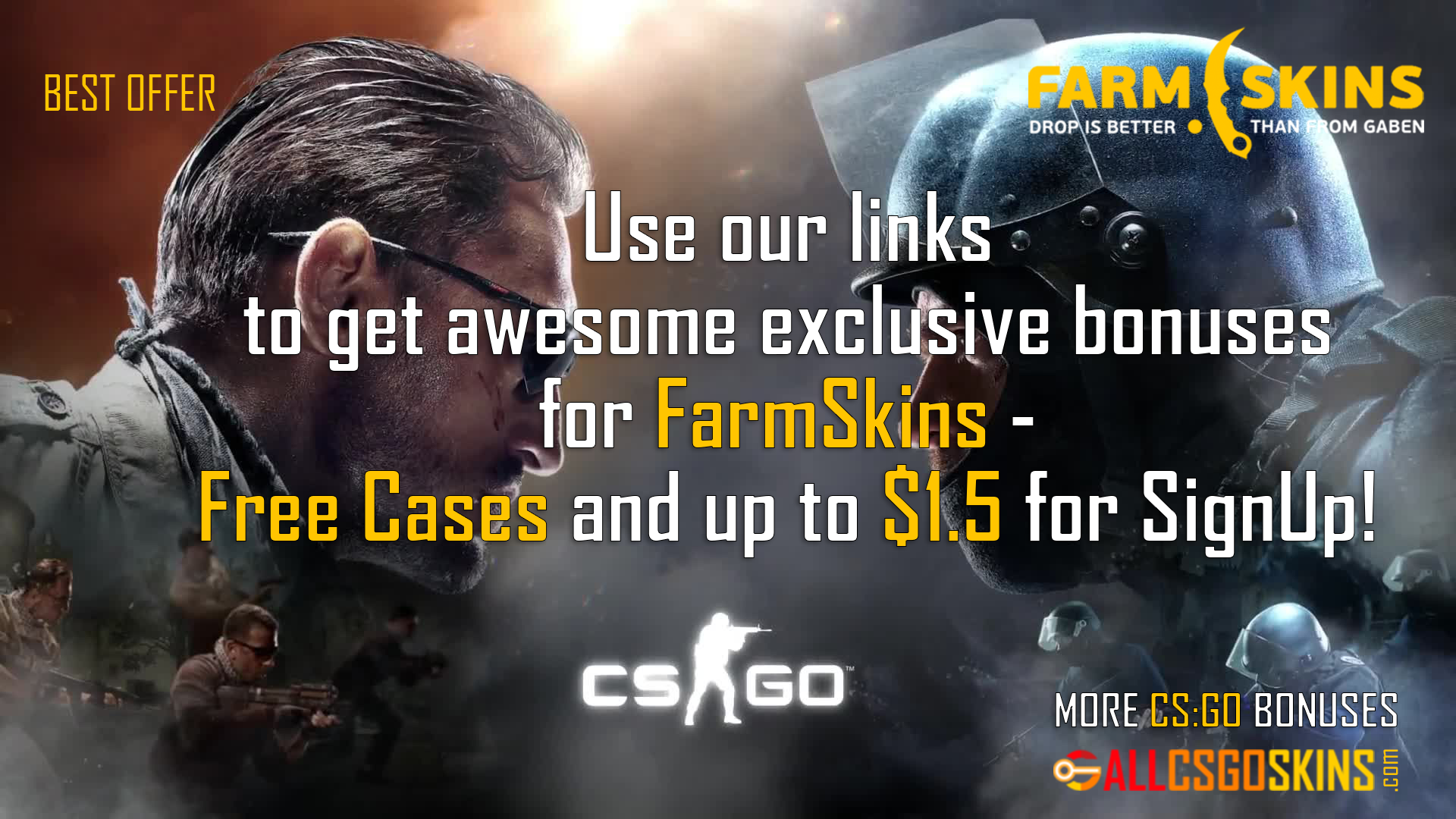 FarmSkins Promo Codes 2024: Get FREE Cases and Up to $1.5 SignUp Exclusive Bonuses
