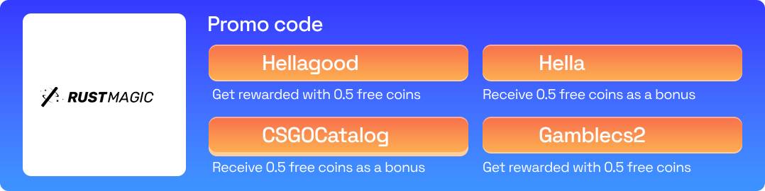 RustMagic Promo Code