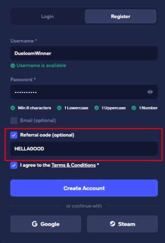 Duel.com Promo Code