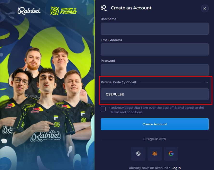 Rainbet Promo Code