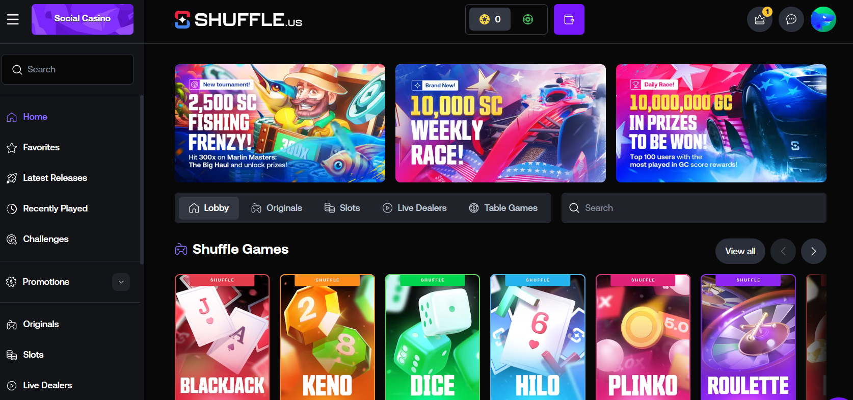 Shuffle.us Promo Code