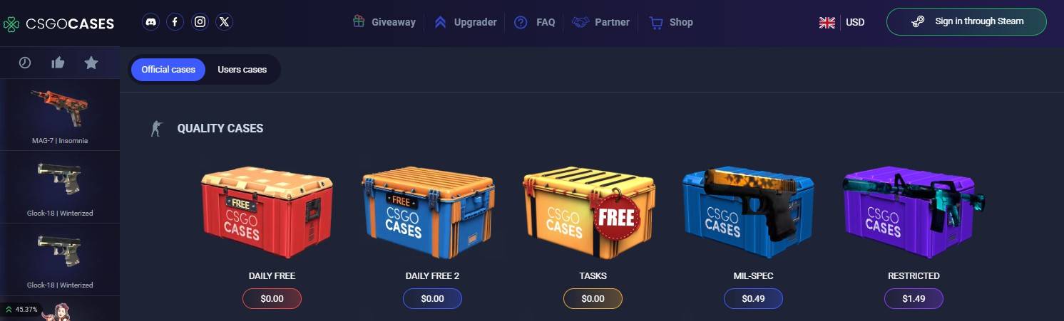 CSGOcases Promo Code