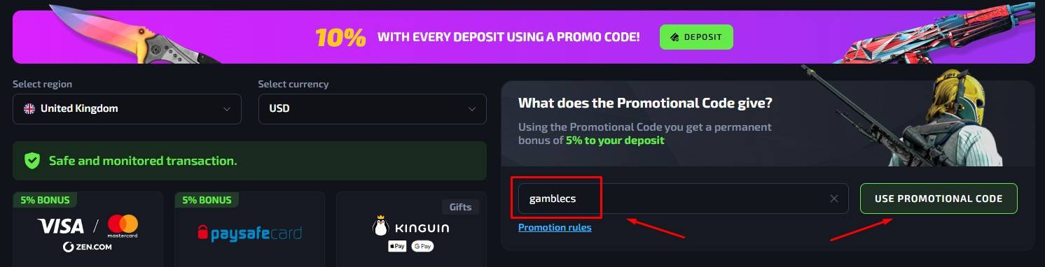 Unlock Your G4Skins Promo Code — Enjoy a +10% Bonus and a Free Case in 2025!