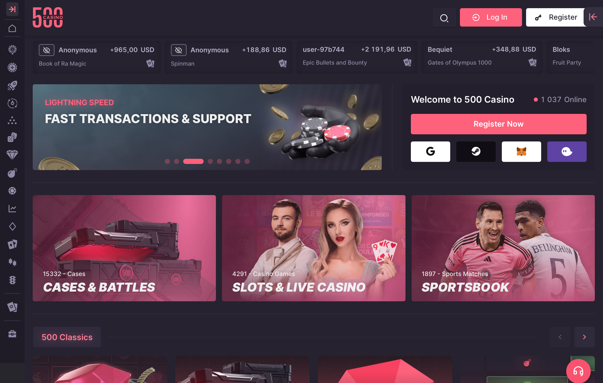 CS:GO & CS2 Gambling Sites
