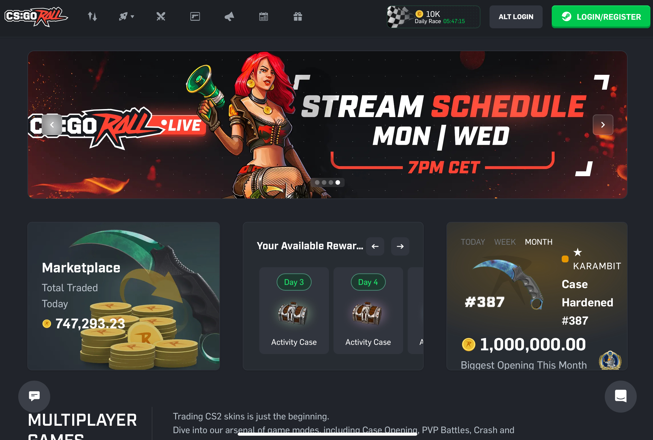 CS:GO & CS2 Gambling Sites