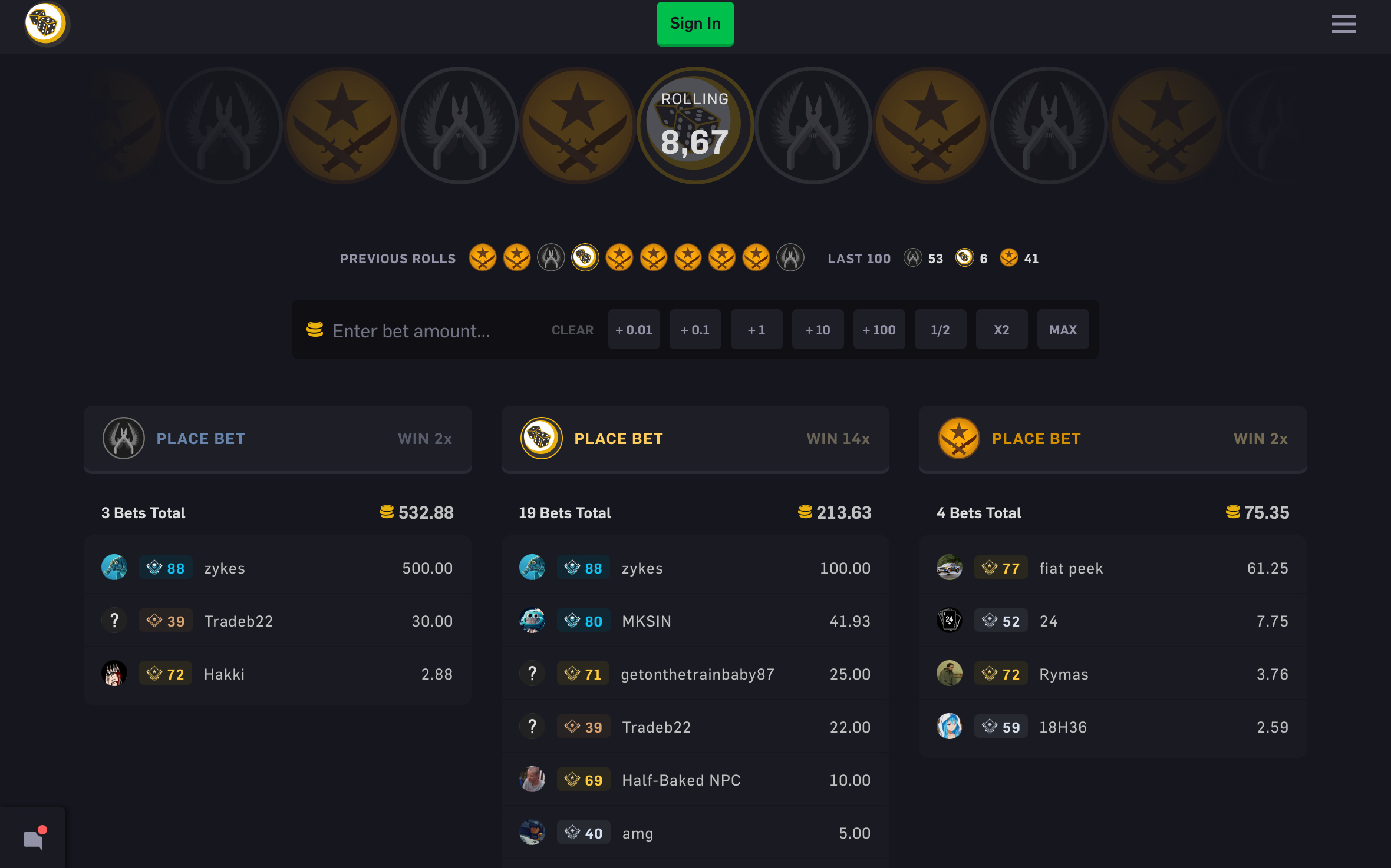 CS:GO & CS2 Gambling Sites