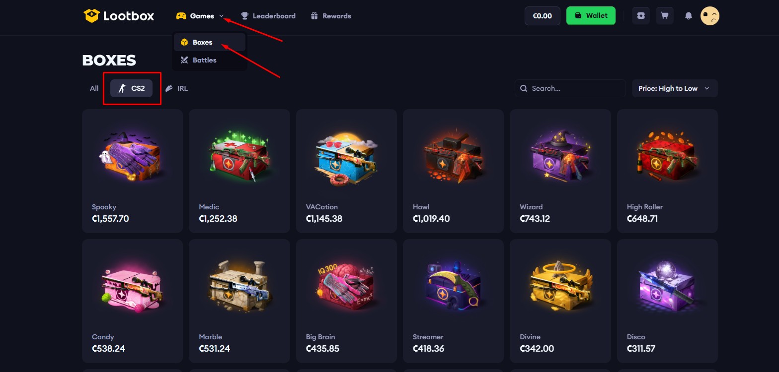 CS:GO & CS2 Case Opening Sites