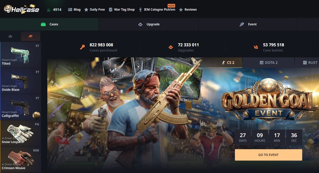 CS:GO & CS2 Case Opening Sites